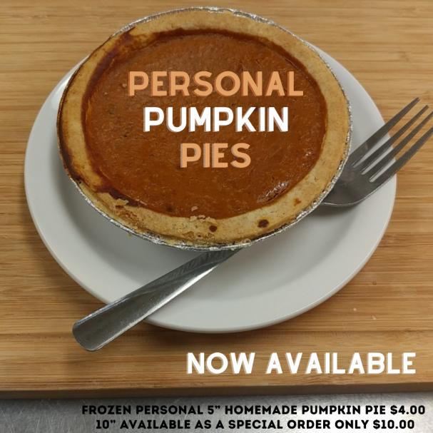 LAF Meals 2 Go: Frozen Meals + Pumpkin Pies!